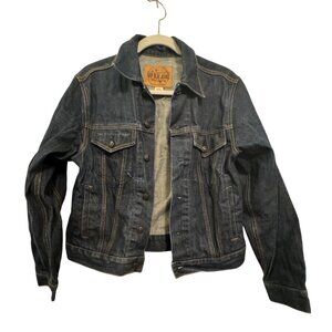 Gap Blue Jeans Mens Denim Jacket XS Dark Wash Cotton Classic Style Button-Up
